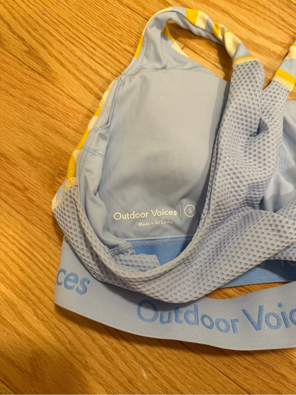 Outdoor Voices Light Blue & Yellow Set - Picture 5 of 5